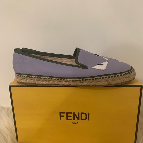 Fendi Monster eye espadrille 💯 Authentic - Picture 4 of 10